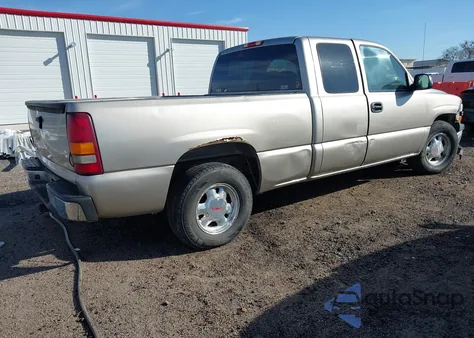 2002 Chevrolet Silverado 1500 Ls z USA, uszkodzony, nr VIN 2GCEC19T421332059